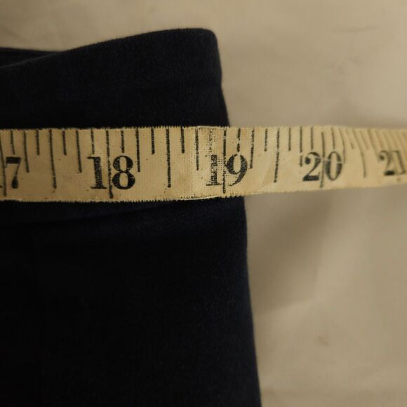 Lauren Ralph Lauren Womens 16 38x24 Navy Blue Career Ankle Dress Pants Trousers - Picture 6 of 8